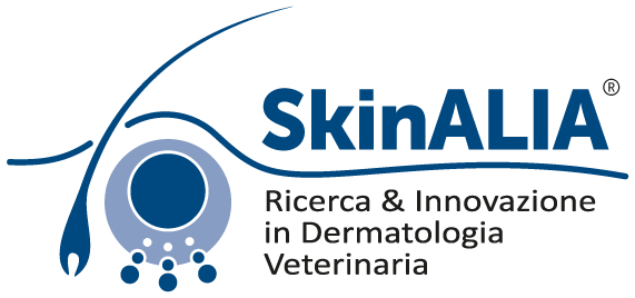 Logo SkinALIA - Ricerca & Innovazione in Dermatologia Veterinaria
